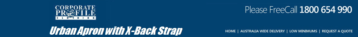 Urban Apron with X-Back Strap
