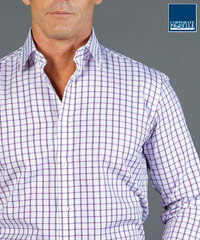 Corporate Check Shirt  #1712L Gloweave With Logo Service
