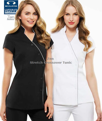 Tunic-Zen-#H134LS-With-Logo-Service-and-Wrap-Over-Style-420px